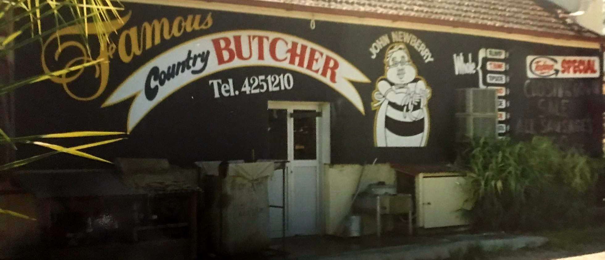 old butcher's shop