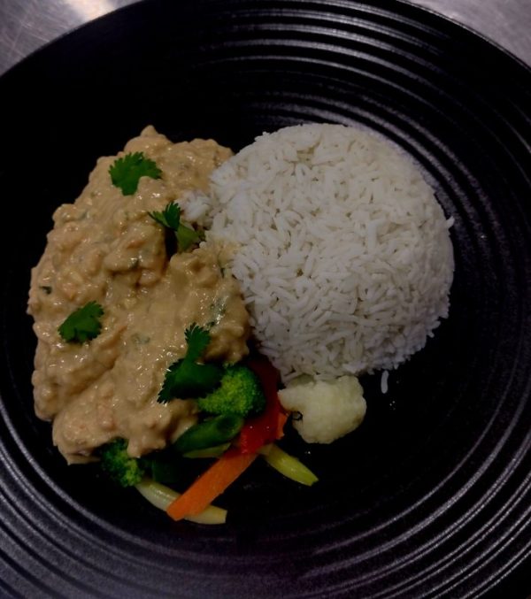 Satay Chicken & Rice from Deliona Foods