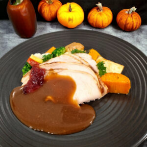 Roast Turkey, Veg & Gravy