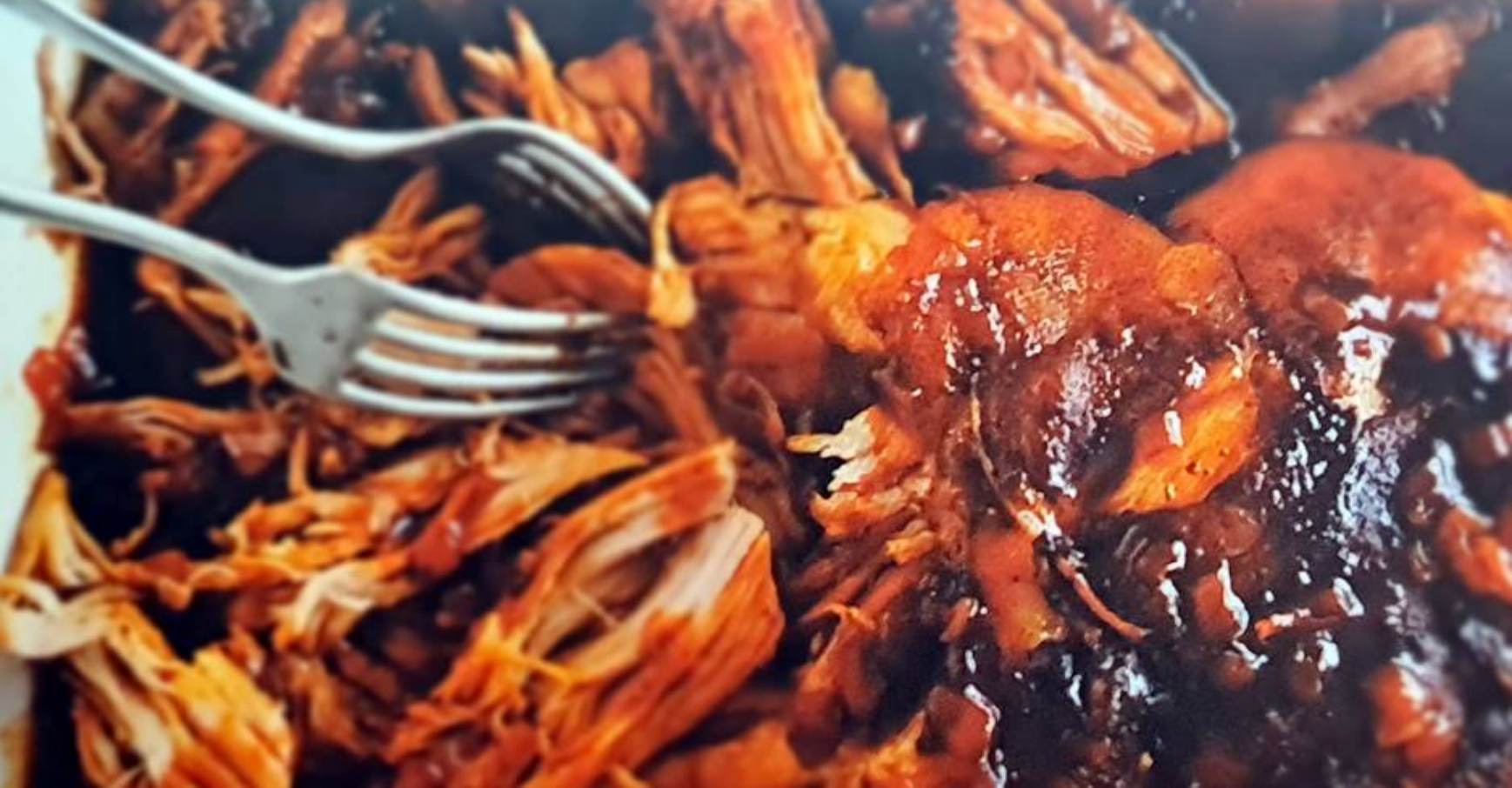 Jamaican flavoured pulled pork
