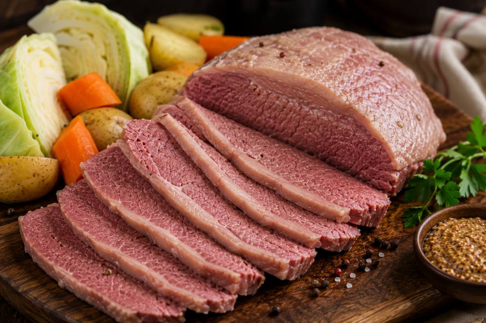 Corned silverside