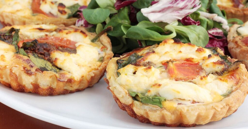 ham and spinach mini quiches