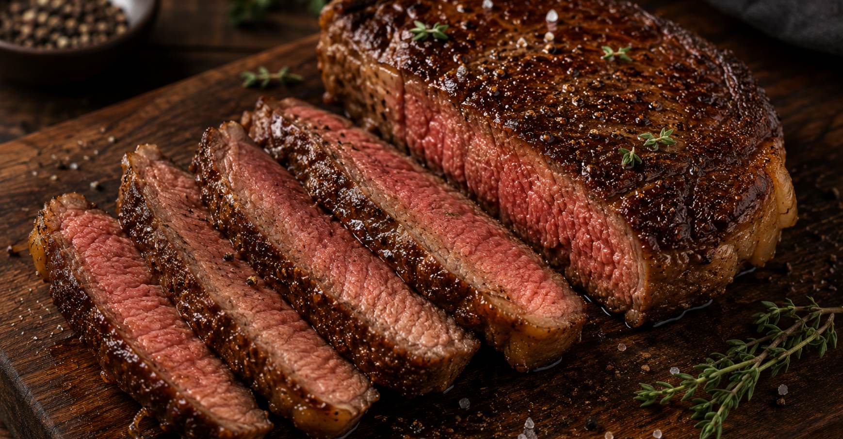 Perfectly cooked scotch fillet