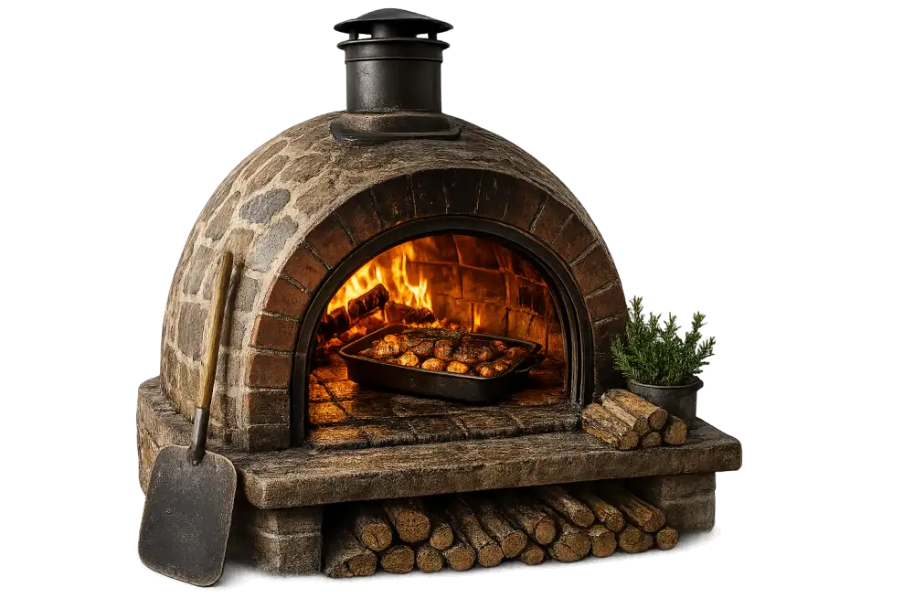 wood fired oven