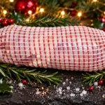 Christmas rolled chicken