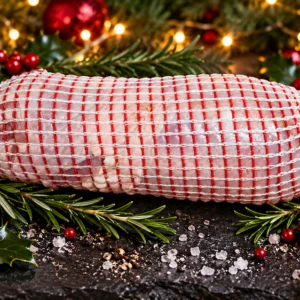 Christmas rolled chicken